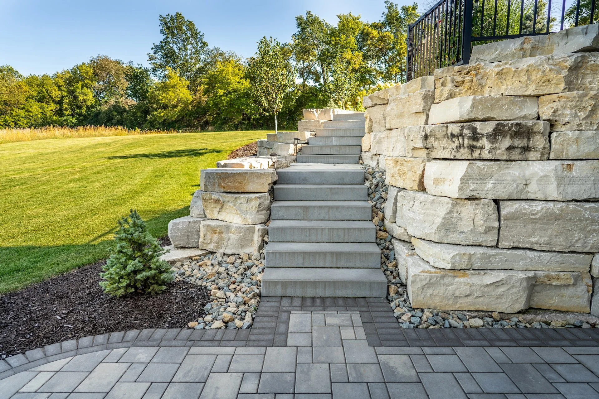 Outdoor Steps & Stairs in Westbrook project 3