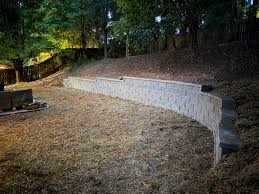Retaining Wall Installation in Windham project 3
