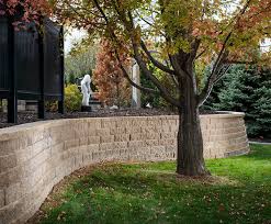 Retaining Wall Installation in Windham project 4