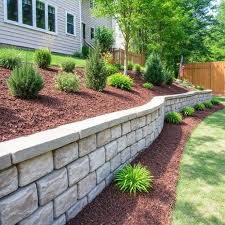 Retaining Wall Installation in Windham project 5