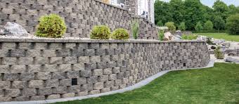 Retaining Wall Installation in Windham project 6