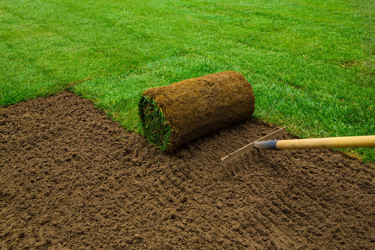 Sod Installation in Windham project 3